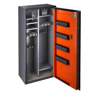 Brihard Hunter Premium Combi 18 E sertifikuotas ginklų seifas (S1 klasė, 18 ginklų)